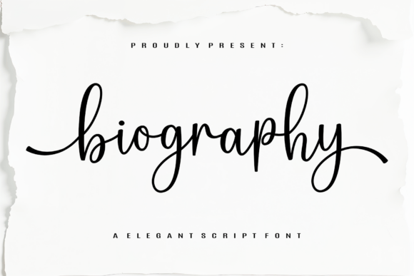 Biography: A Typeface That Whispers Luxury