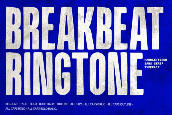 Breakbeat Ringtone: Capturing Raw Energy in Type