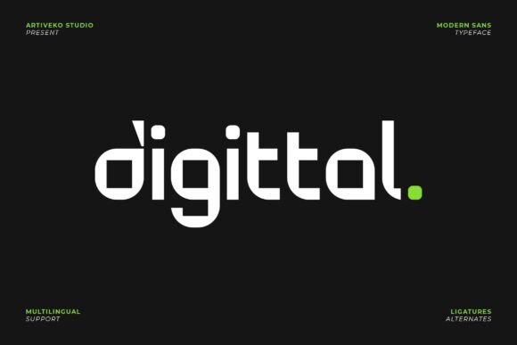 Digittal: A Typeface for the Digital Frontier