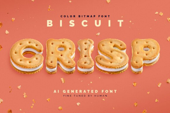 Introducing Biscuit Crisp: A Crunchy, Tasty Display Font
