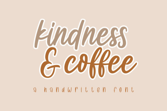 Kindness & Coffee: The Handwritten Font for a Modern, Friendly Vibe