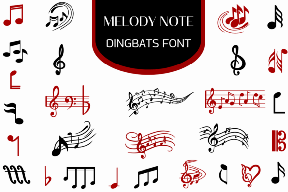 Melody Notes: A Creative Font for Modern Design Projects