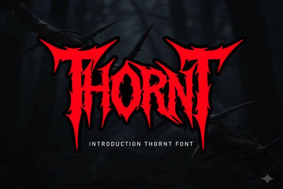 Thornt Typeface: Mastering the Gothic Blackletter Aesthetic