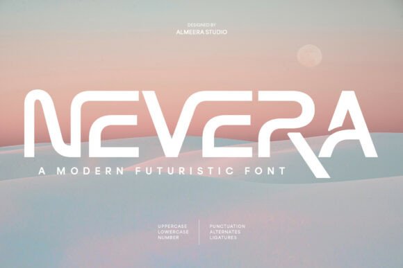 Unleash the Future with Nevera: A Modern Font for Visionaries