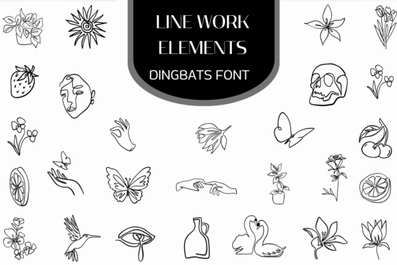 Unleashing Minimalist Elegance with Line Work Elements